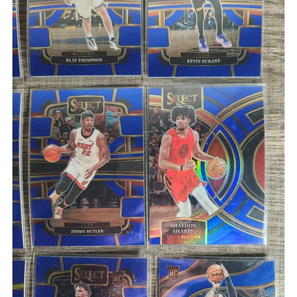 Panini Select NBA Basketball Trading Cards Lot Of 15 Blue Prisms NM 2024